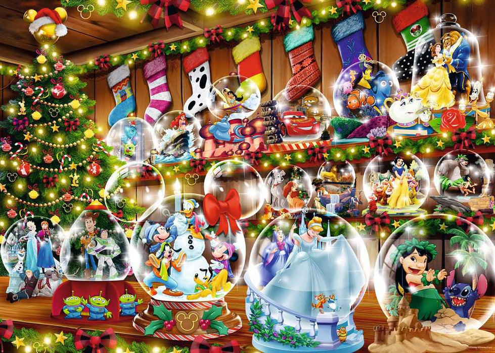 Puzzle: Disney - Snow Globes - for just $30! 