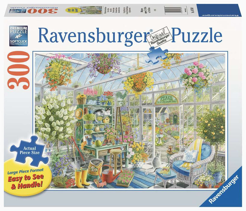 Puzzle: Large Format - Greenhouse Heaven - for just $18.49! 