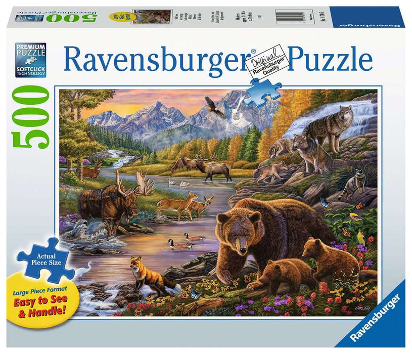 Puzzle: Large Format - Wilderness - for just $18.49! 