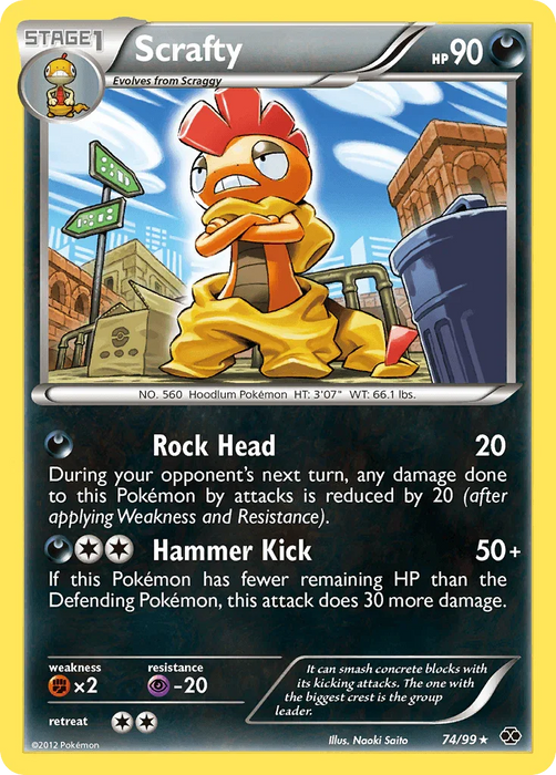 Scrafty (74/99) [Black & White: Next Destinies] - for just $0.45! 