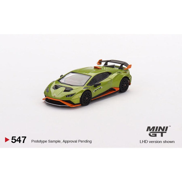 Mini-GT Lamborghini Huracán STO Verde Citrea #547 1:64 MGT00547 - Just $17.99! Shop now at Retro Gaming of Denver