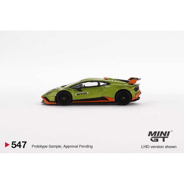 Mini-GT Lamborghini Huracán STO Verde Citrea #547 1:64 MGT00547 - Just $17.99! Shop now at Retro Gaming of Denver