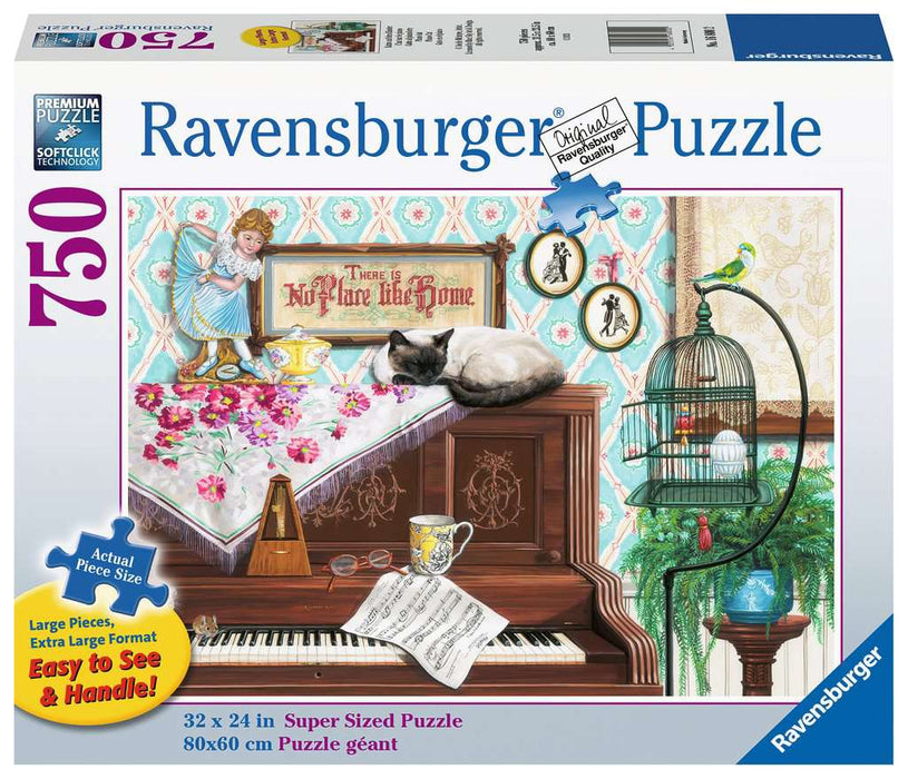 Puzzle: Large Format - Piano Cat - for just $24.99! 