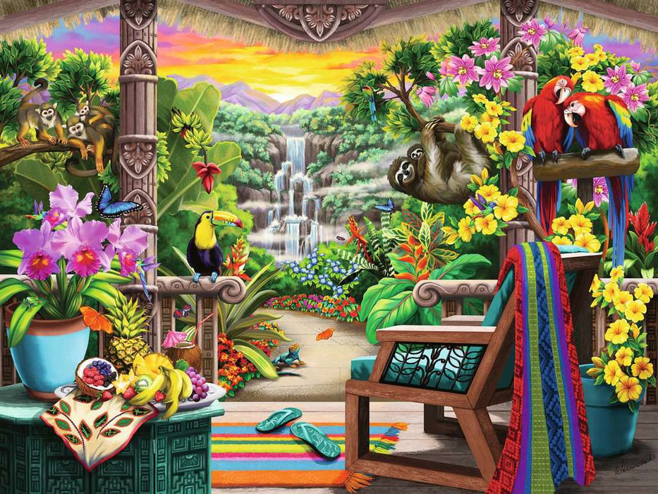 Puzzle: Large Format - Tropical Retreat - for just $24.99! 