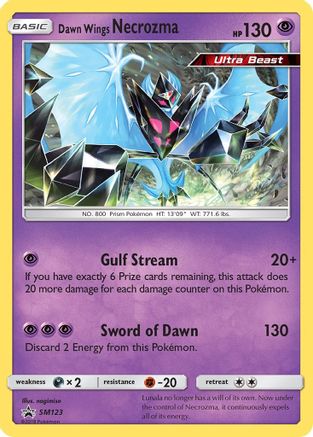 Dawn Wings Necrozma SM123/248 - SM Promos Holofoil - for just $0.99! 