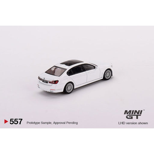 Mini-GT BMW Alpina B7 xDrive Alpine White 1:64 #557 MGT00557 - Just $17.99! Shop now at Retro Gaming of Denver