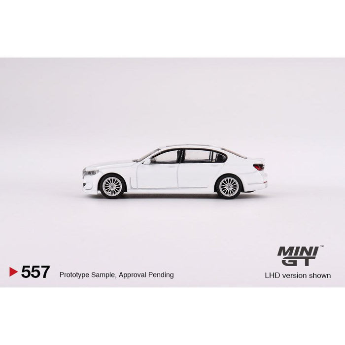 Mini-GT BMW Alpina B7 xDrive Alpine White 1:64 #557 MGT00557 - Just $17.99! Shop now at Retro Gaming of Denver