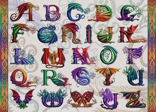 Puzzle: Dragon Alphabet - for just $25! 