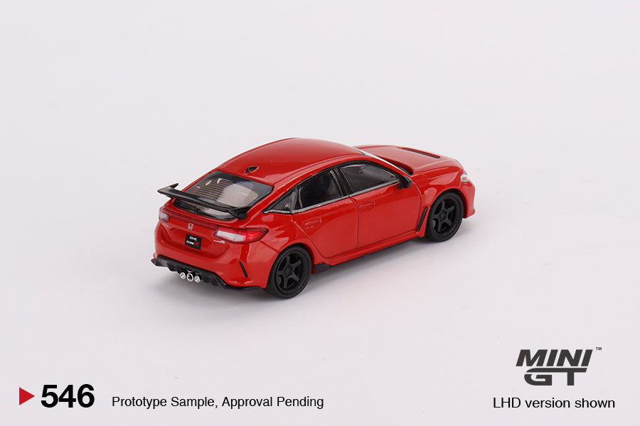Mini-GT Honda Civic Type R Rallye Red 2023 W/ Advan GT Wheel #546 1:64 MGT00546 - for just $17.99! 