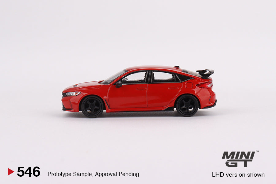 Mini-GT Honda Civic Type R Rallye Red 2023 W/ Advan GT Wheel #546 1:64 MGT00546 - for just $17.99! 