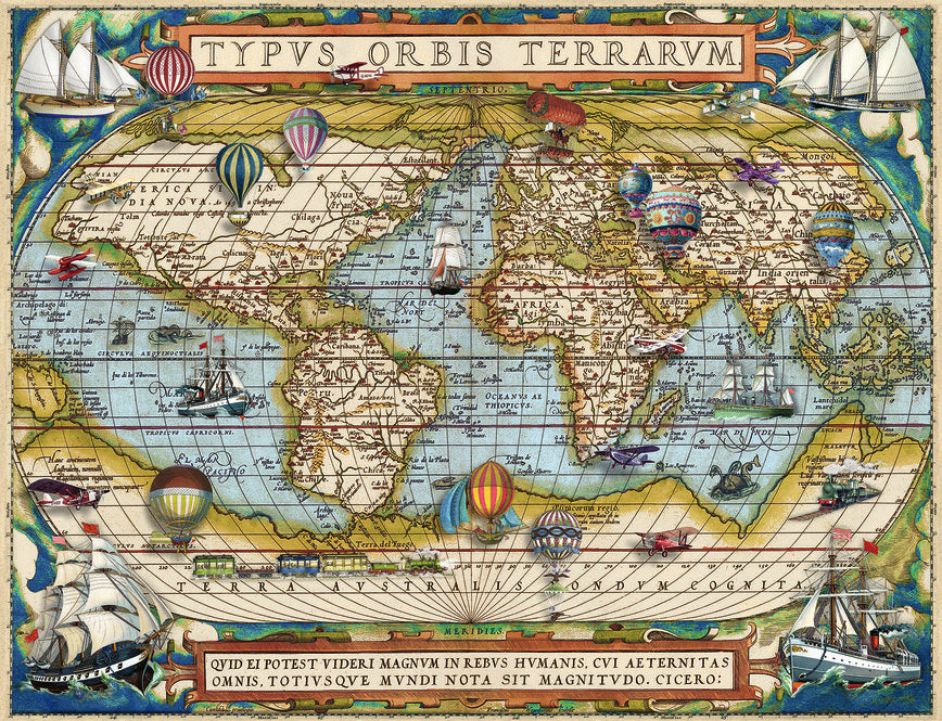 Puzzle: Around the World - for just $34.99! 