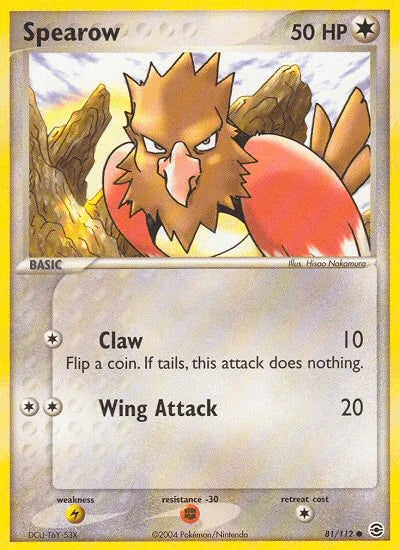 Spearow (81/112) [EX: FireRed & LeafGreen] - for just $0.20! 