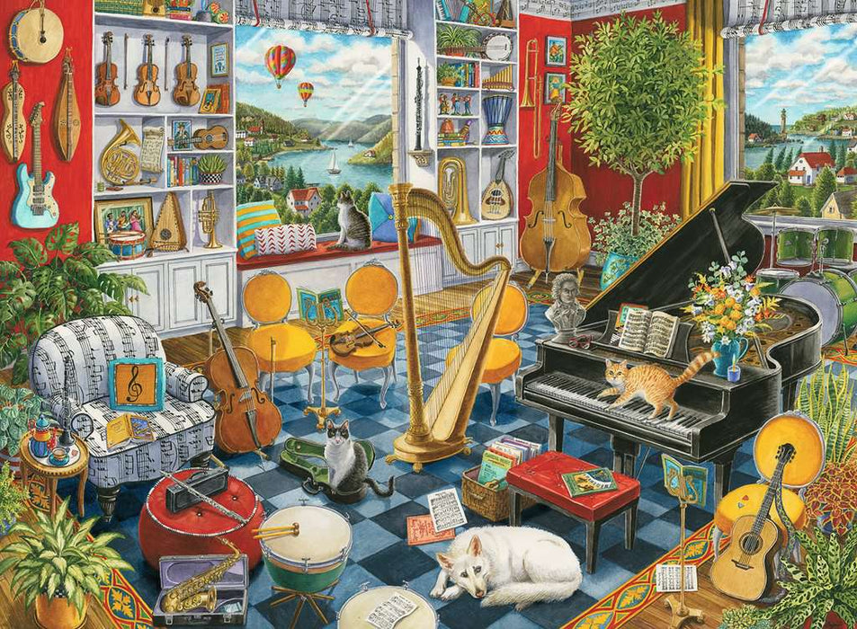 Puzzle: The Music Room - for just $18.49! 