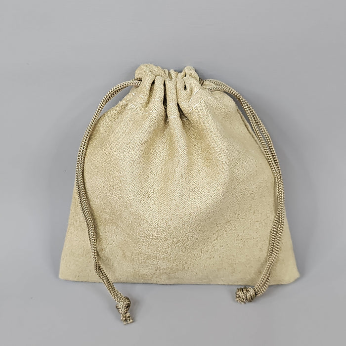 DRAWSTRING POUCH 100 Count 4.75" x 4.75" Medium Fabric Bag for Gifts, Party & Wedding Favors, Jewelry, Game Pieces (New) - for just $8! 