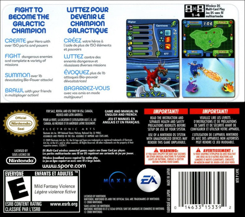 Spore: Hero Arena – Nintendo DS (DS) - for just $6.99! 