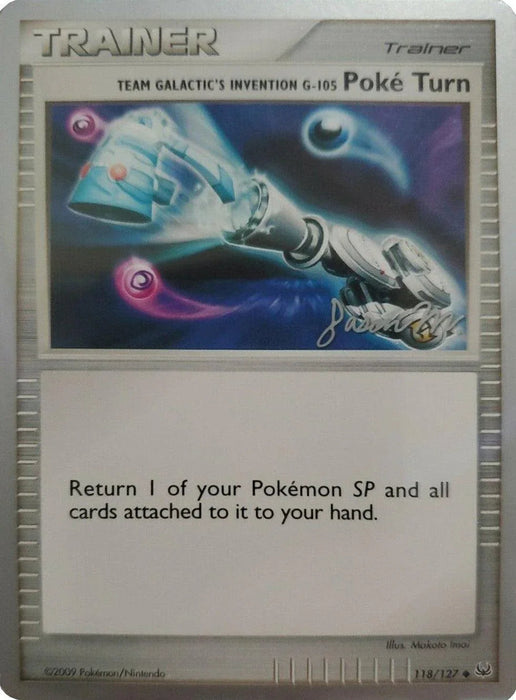 Team Galactic's Invention G-105 Poke Turn (118/127) (Queengar - Jason Martinez) [World Championships 2009] - for just $0.80! 