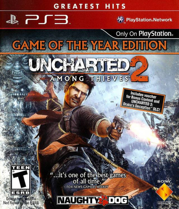 Uncharted 2: Among Thieves Game of Year Edition (Greatest Hits) (Not For Resale Version) (Playstation 3) - for just $0! 