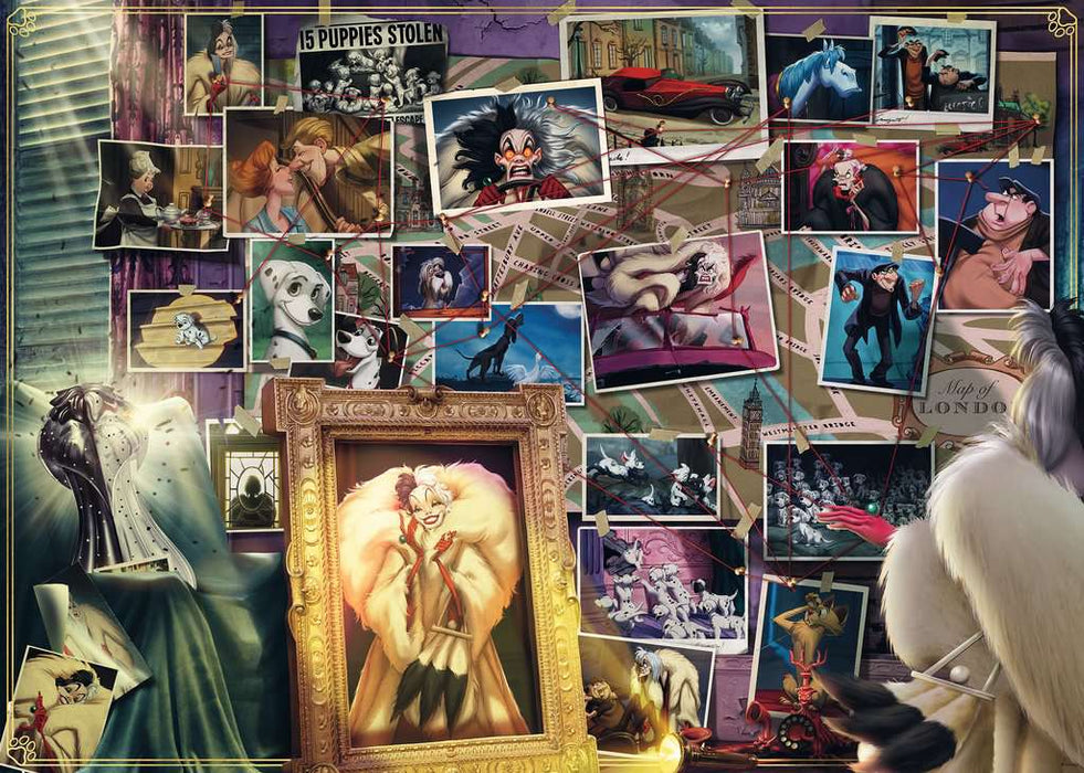 Puzzle: Disney Villainous - Cruella de Vil - for just $30! 