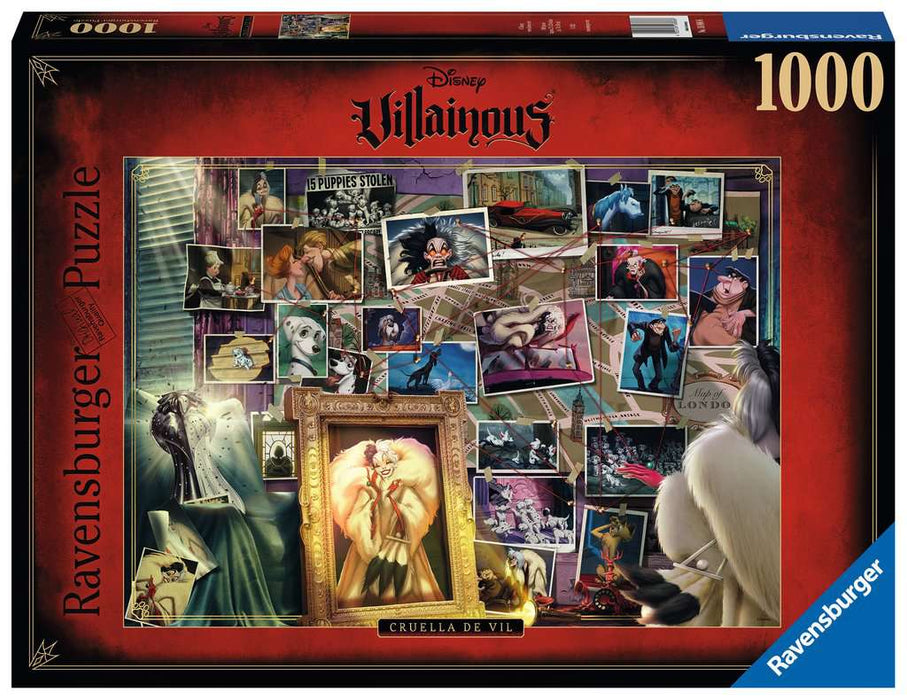 Puzzle: Disney Villainous - Cruella de Vil - for just $30! 