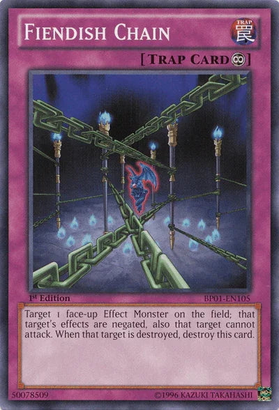 Fiendish Chain [BP01-EN105] Common - for just $0.20! 