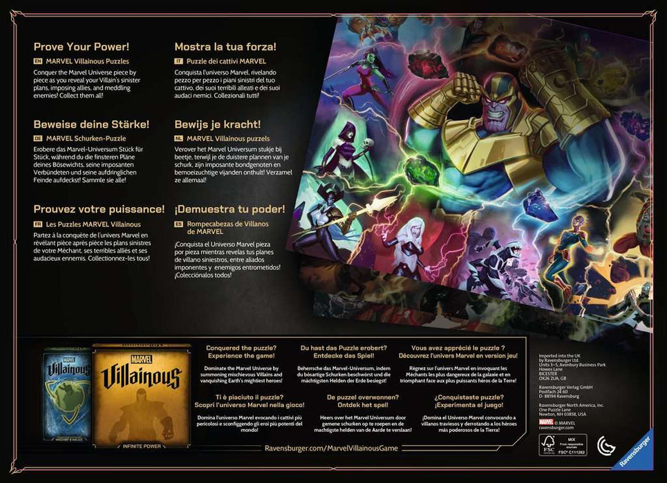 Puzzle: Marvel Villainous: Killmonger - for just $30! 