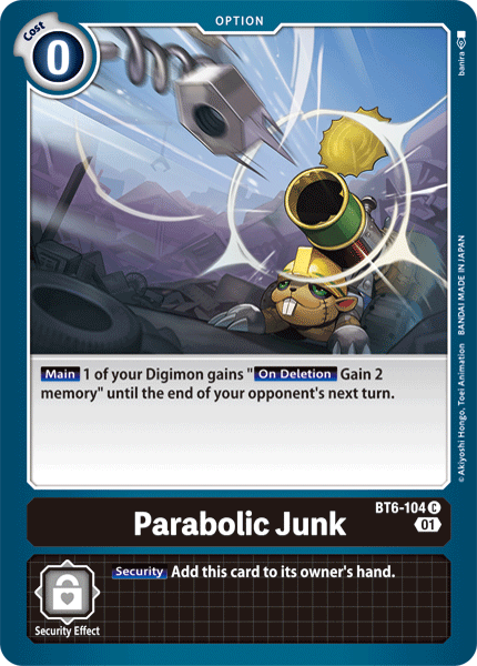 Parabolic Junk [BT6-104] [Double Diamond] - Just $0.09! Shop now at Retro Gaming of Denver