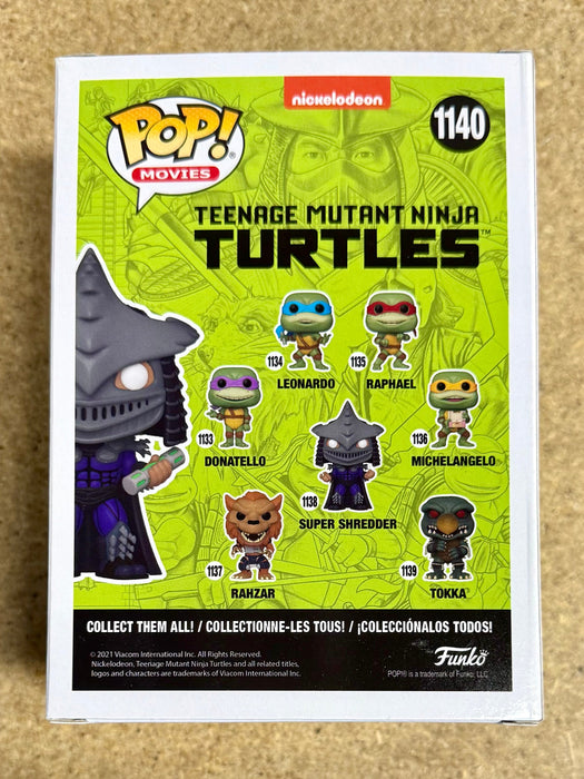 Kevin Nash Signed Shredder Glow Funko Pop! #1140 Ninja Turtles Exclusive With PSA COA - for just $120! 