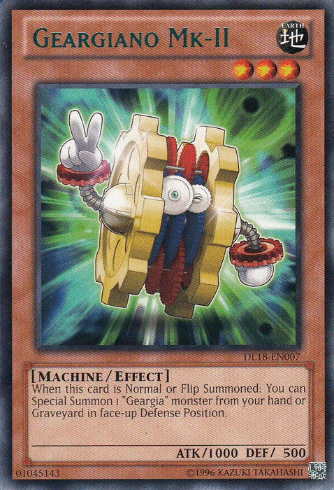 Geargiano Mk-II (Green) [DL18-EN007] Rare - for just $8! 