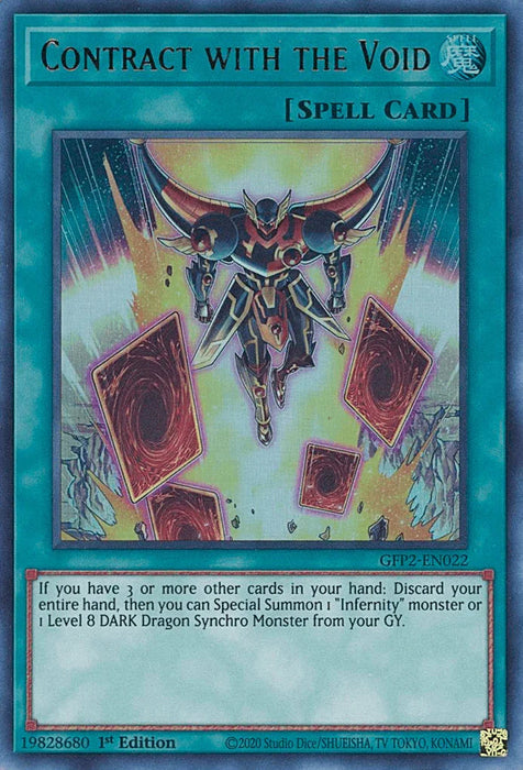 Contract with the Void [GFP2-EN022] Ultra Rare - for just $0.10! 