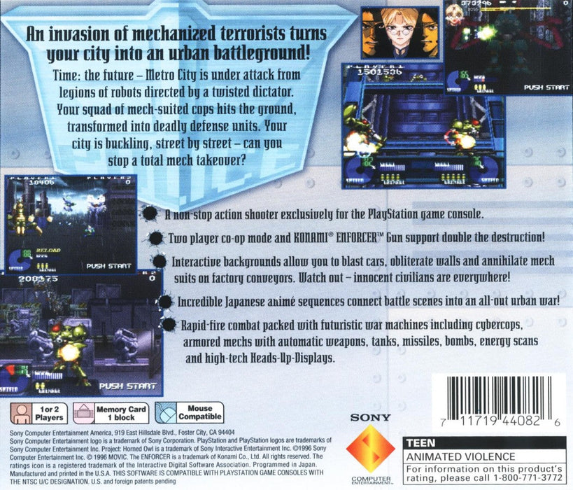 Project Horned Owl – PlayStation 1 (PS1) - for just $0! 