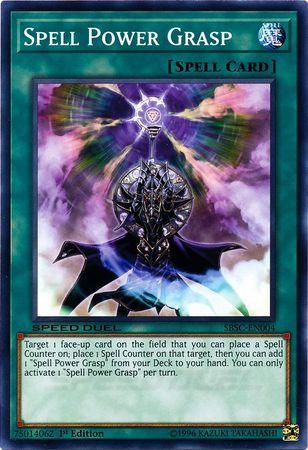 Spell Power Grasp [SBSC-EN004] Common - for just $0.10! 
