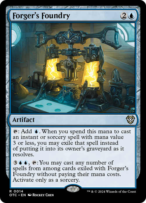 Forger's Foundry (OTC-014) - Outlaws of Thunder Junction Commander - for just $0.10! 