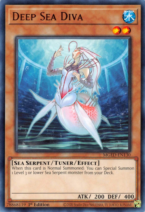 Deep Sea Diva [MGED-EN130] Rare - for just $0.15! 