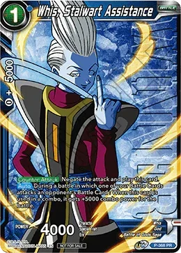 Whis, Stalwart Assistance (Unison Warrior Series Boost Tournament Pack Vol. 7 - Winner) (P-368) [Tournament Promotion Cards] - for just $1.25! 