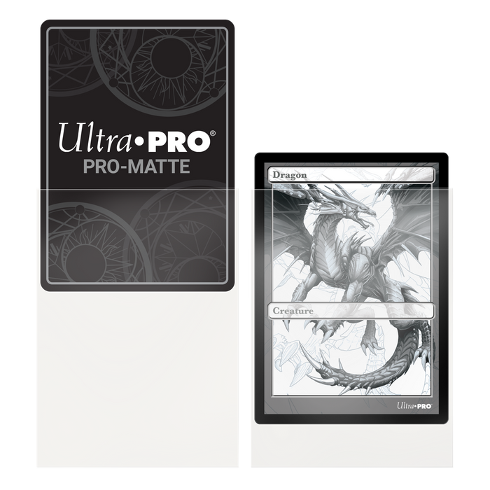 Ultra PRO: Standard 100ct Sleeves - PRO-Matte (Clear) - Just $0! Shop now at Retro Gaming of Denver