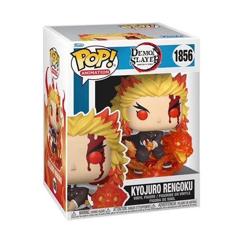 Demon Slayer Kyojuro Rengoku 9th Form Premium Funko Pop Vinyl Figure #1856 - for just $14.95! 
