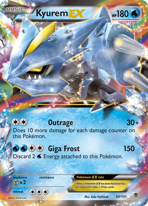 Kyurem EX (30/101) [Black & White: Plasma Blast] - for just $5.50! 