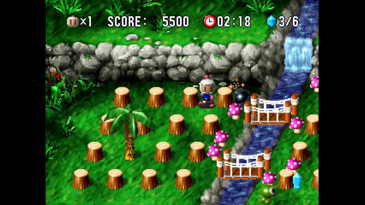 Bomberman World – PlayStation 1 (PS1) - for just $0! 
