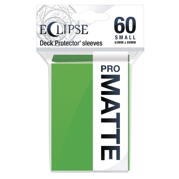 Ultra PRO: Small 60ct Sleeves - Eclipse Matte (Lime Green) - Just $0! Shop now at Retro Gaming of Denver