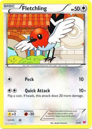 Fletchling (4/30) [XY: Trainer Kit 2 - Latias] - for just $0.10! 