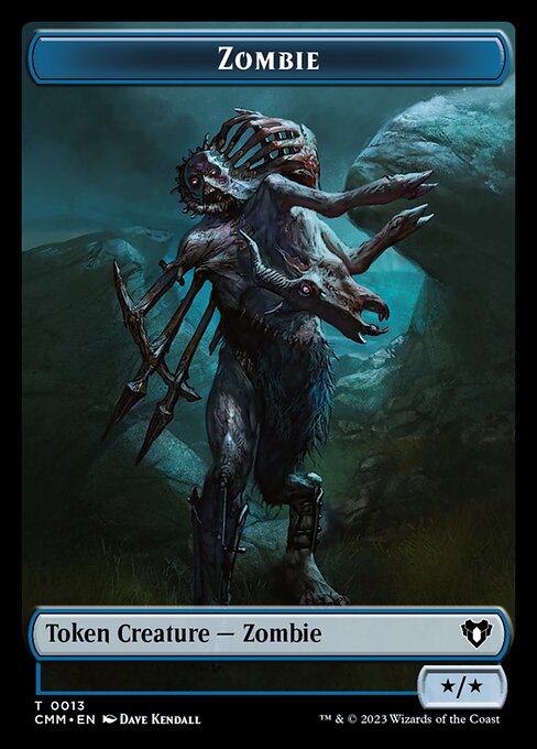 Human Soldier // Zombie (0013) Double-Sided Token [Commander Masters Tokens] - Just $0.15! Shop now at Retro Gaming of Denver