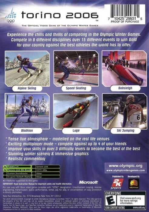 Torino 2006 – Xbox (XBOX) - for just $4.99! 