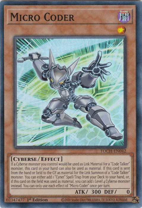 Micro Coder [TOCH-EN042] Super Rare - for just $0.15! 