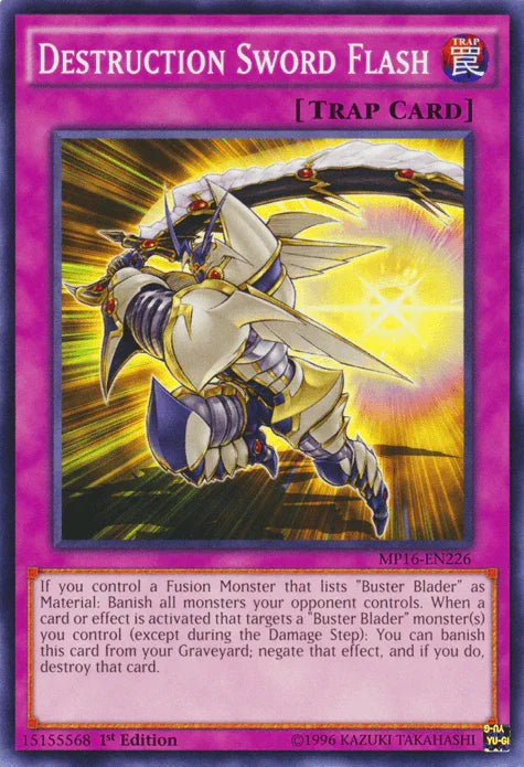Destruction Sword Flash [MP16-EN226] Common - for just $0.10! 