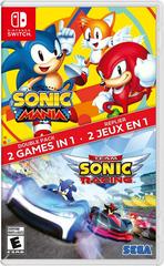 Sonic Mania + Team Sonic Racing Double Pack - Nintendo Switch - for just $19.99! 