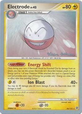 Electrode LV.42 (26/132) (Intimidation - Tristan Robinson) [World Championships 2008] - for just $0.40! 