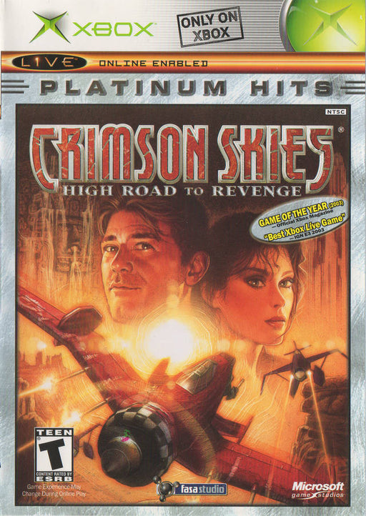 Crimson Skies: High Road to Revenge (Platinum Hits) (Xbox) - for just $0! 