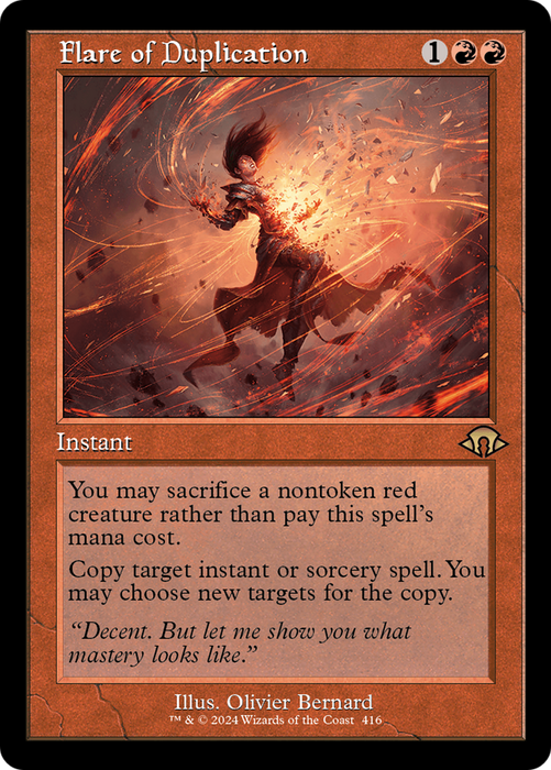 Flare of Duplication (Retro Frame) (MH3-416) - Modern Horizons 3 - for just $0.98! 