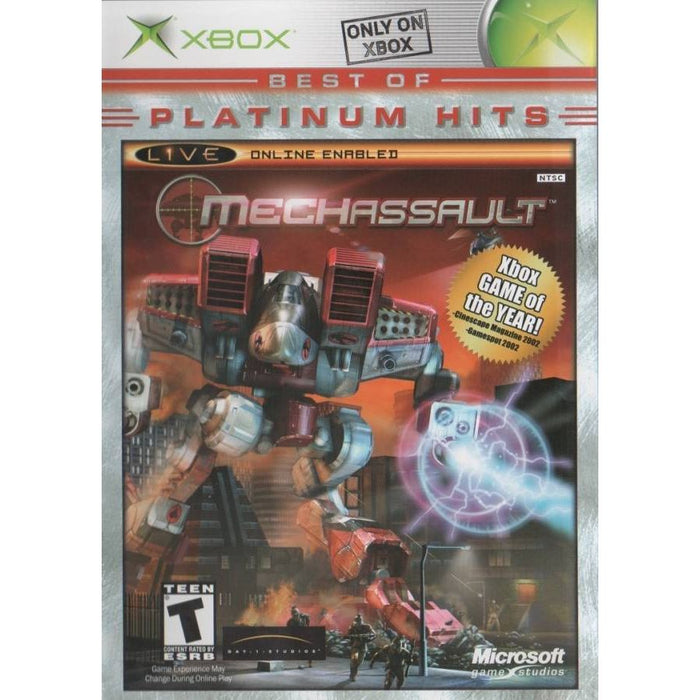 MechAssault (Platinum Hits) (Xbox) - Just $0! Shop now at Retro Gaming of Denver
