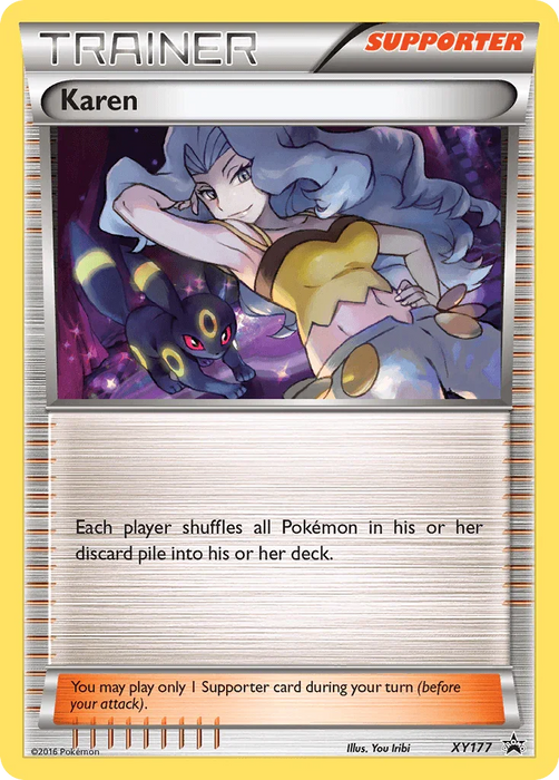 Karen (XY177) [XY: Black Star Promos] - for just $2.65! 
